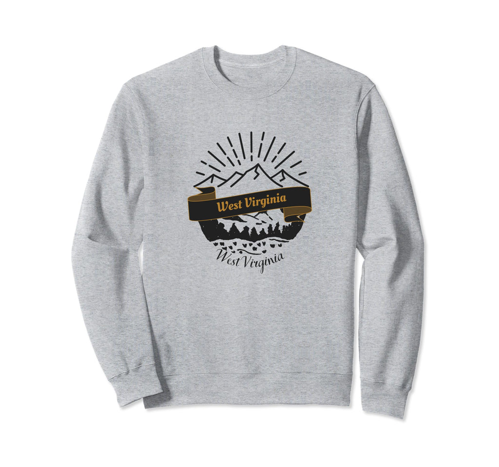 West Virginia Vacation Souvenir Sweatshirt - Graphic Print for Adults - T-Shirt, Sweatshirt, Hoodie