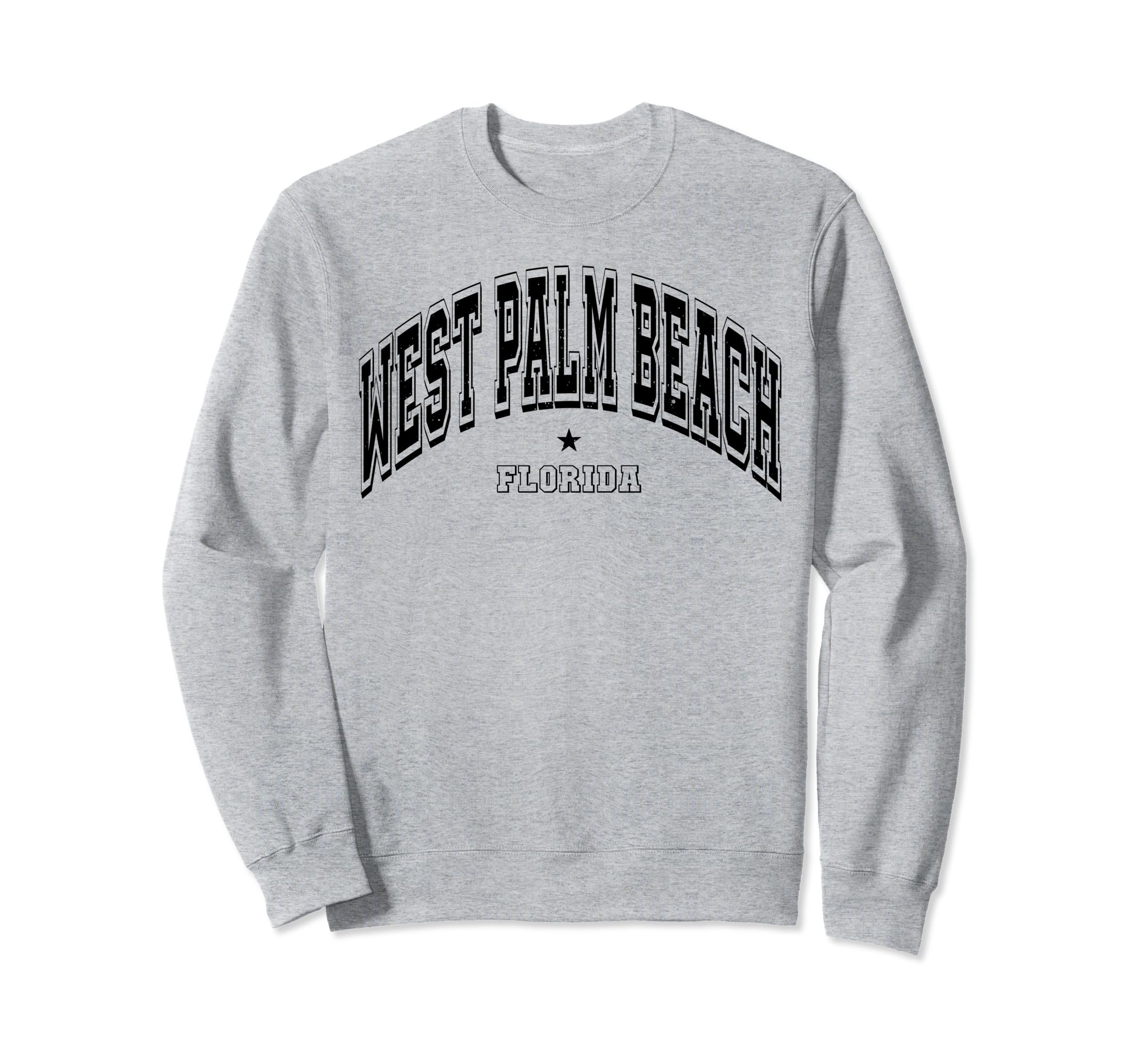 Throwback Athletic West Palm Beach Sweatshirt - Streetwear Style Men Women - T-Shirt, Sweatshirt, Hoodie