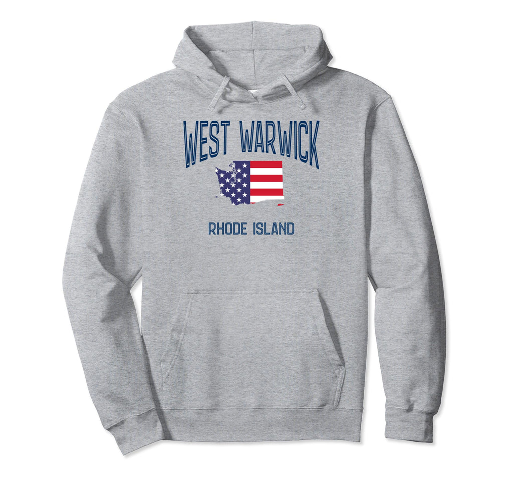West Warwick Rhode Island Ri Athletic Hoodie - Trendy Graphic for Adults - T-Shirt, Sweatshirt, Hoodie