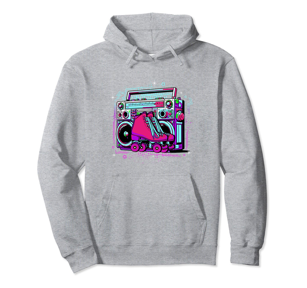 Roller Skates Fun Skating Lifestyle Hoodie - Custom Art Print Men Women - T-Shirt, Sweatshirt, Hoodie