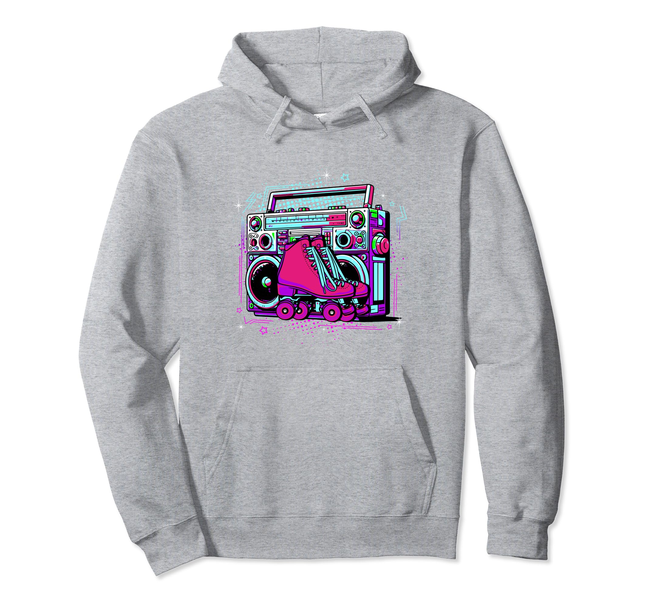 Roller Skates Fun Skating Lifestyle Hoodie - Custom Art Print Men Women - T-Shirt, Sweatshirt, Hoodie