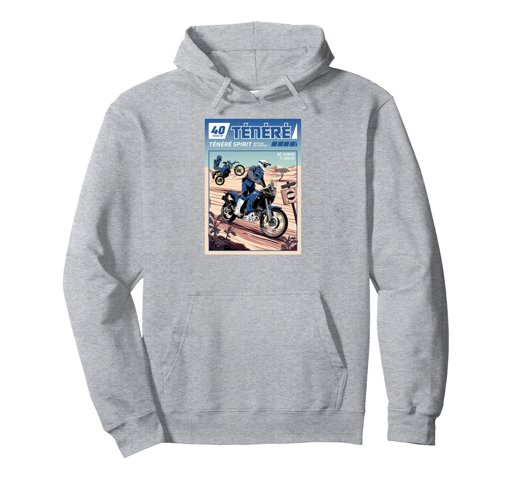 Tenere Adventure Bike Enduro Motorcycle Hoodie - Trendy Graphic Men Women - T-Shirt, Sweatshirt, Hoodie