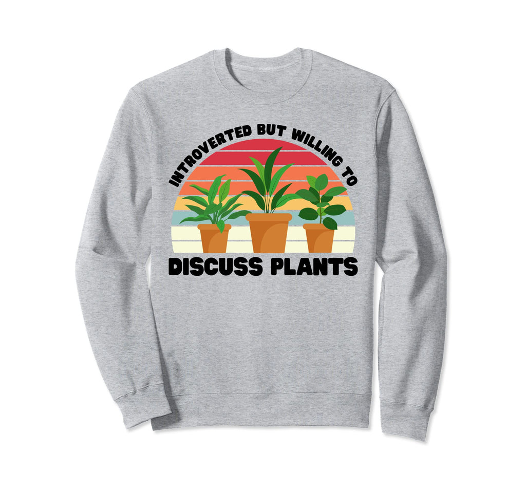 Introverted But Willing To Sweatshirt - Fun Novelty Design for Adults - T-Shirt, Sweatshirt, Hoodie