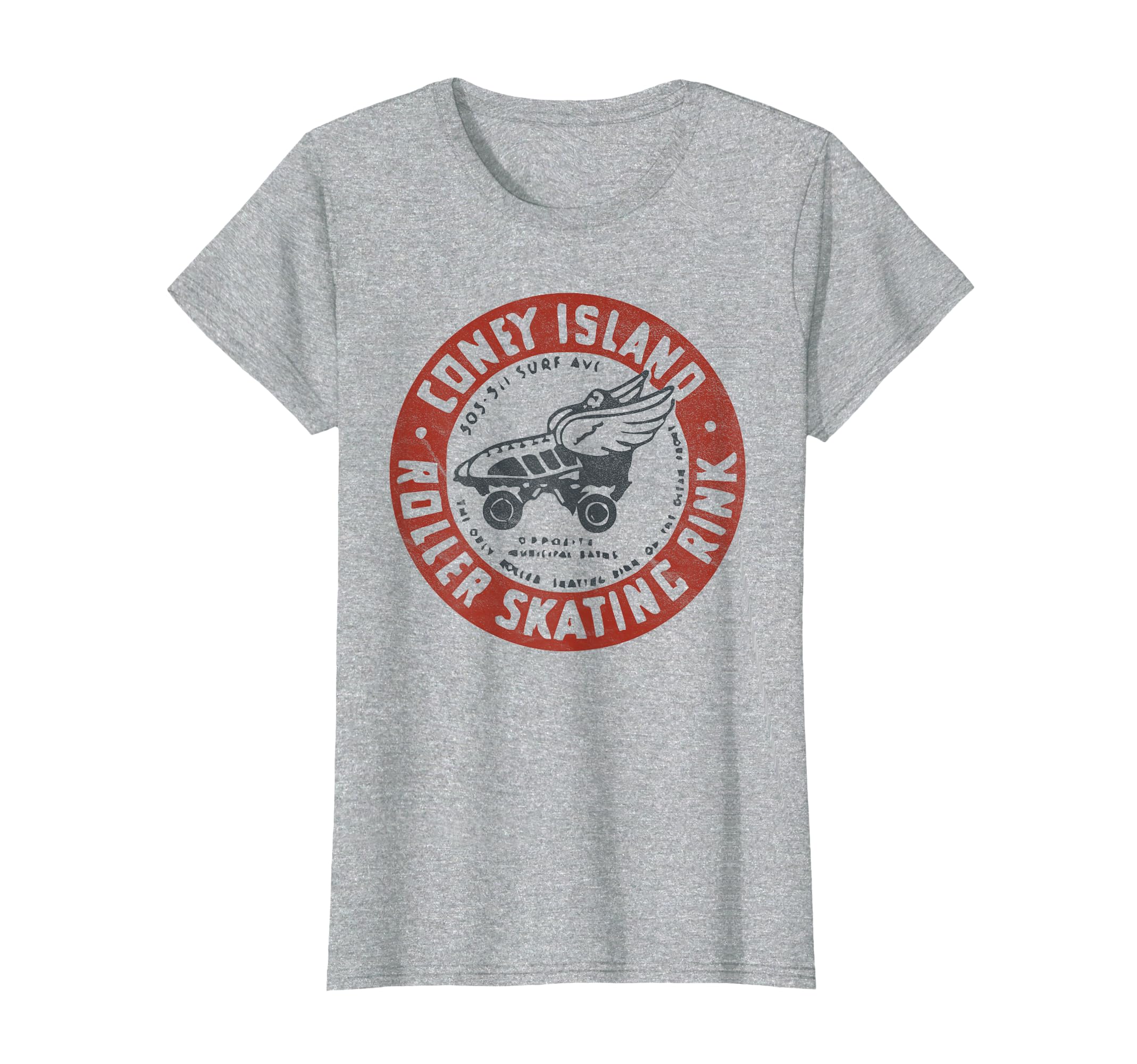 Roller Skating Rink Coney Island T-Shirt - Novelty Apparel for Adults - T-Shirt, Sweatshirt, Hoodie