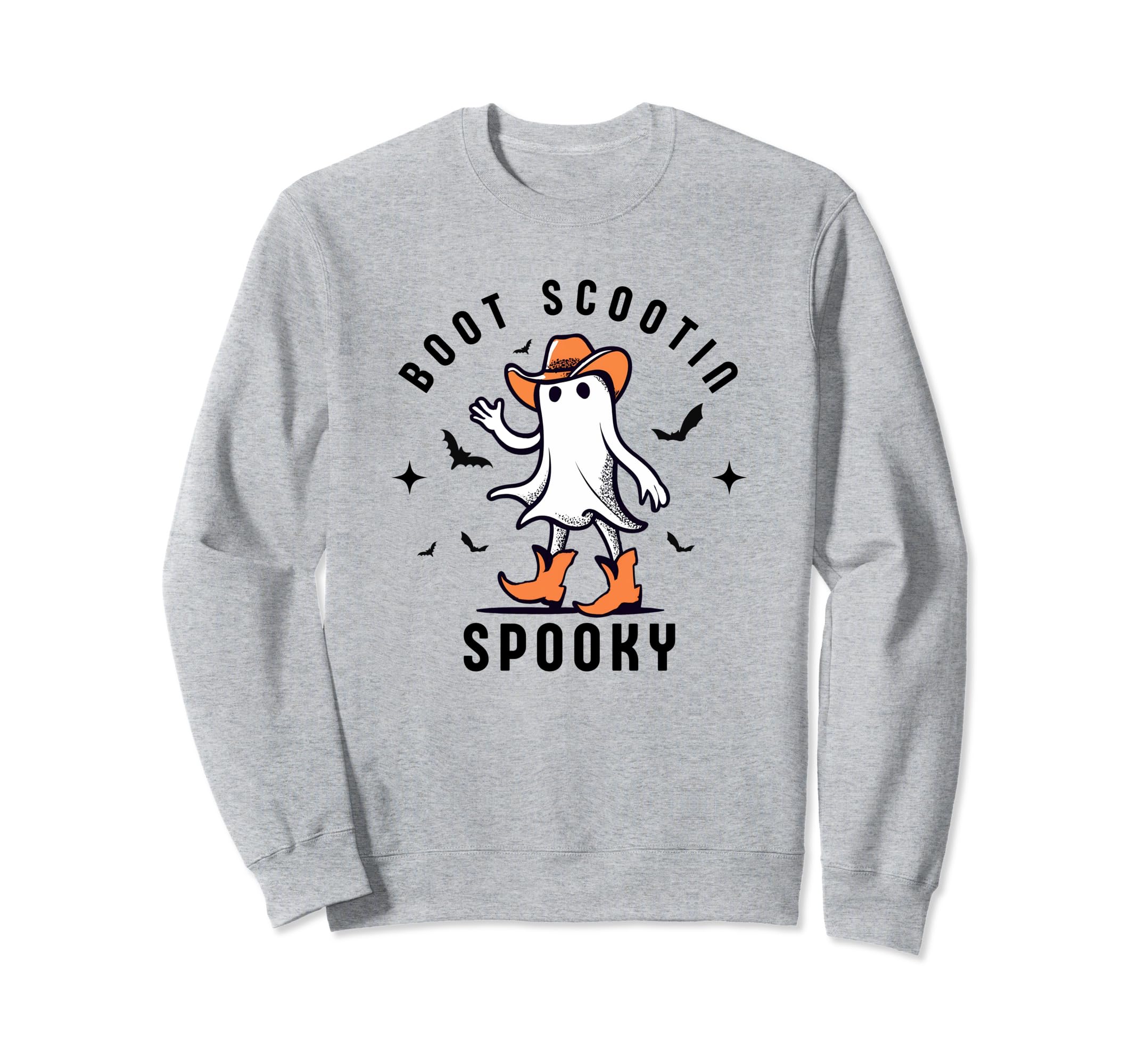 Western Halloween Cowboy Ghost Boot Sweatshirt - Streetwear Style Unisex - T-Shirt, Sweatshirt, Hoodie