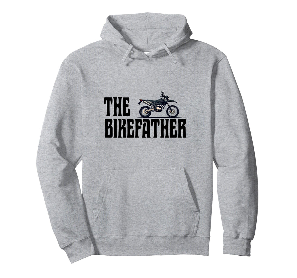 Biker Biker Dad Bikefather Funny Hoodie - Custom Art Print Men Women - T-Shirt, Sweatshirt, Hoodie
