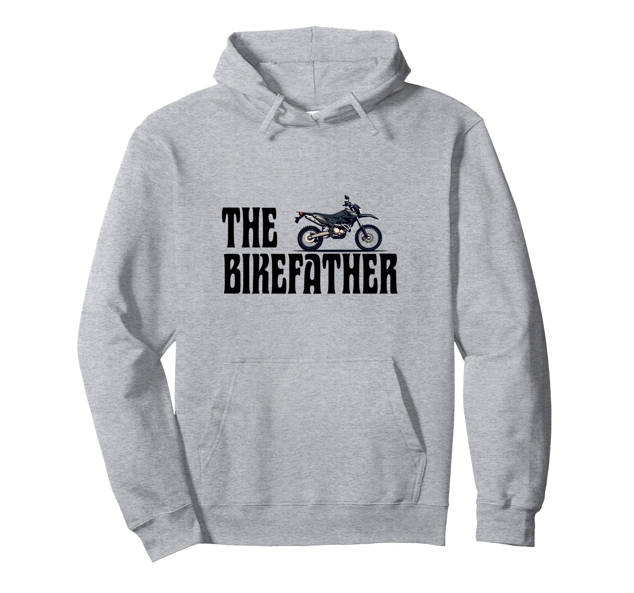 Biker Biker Dad Bikefather Funny Hoodie - Custom Art Print Men Women - T-Shirt, Sweatshirt, Hoodie