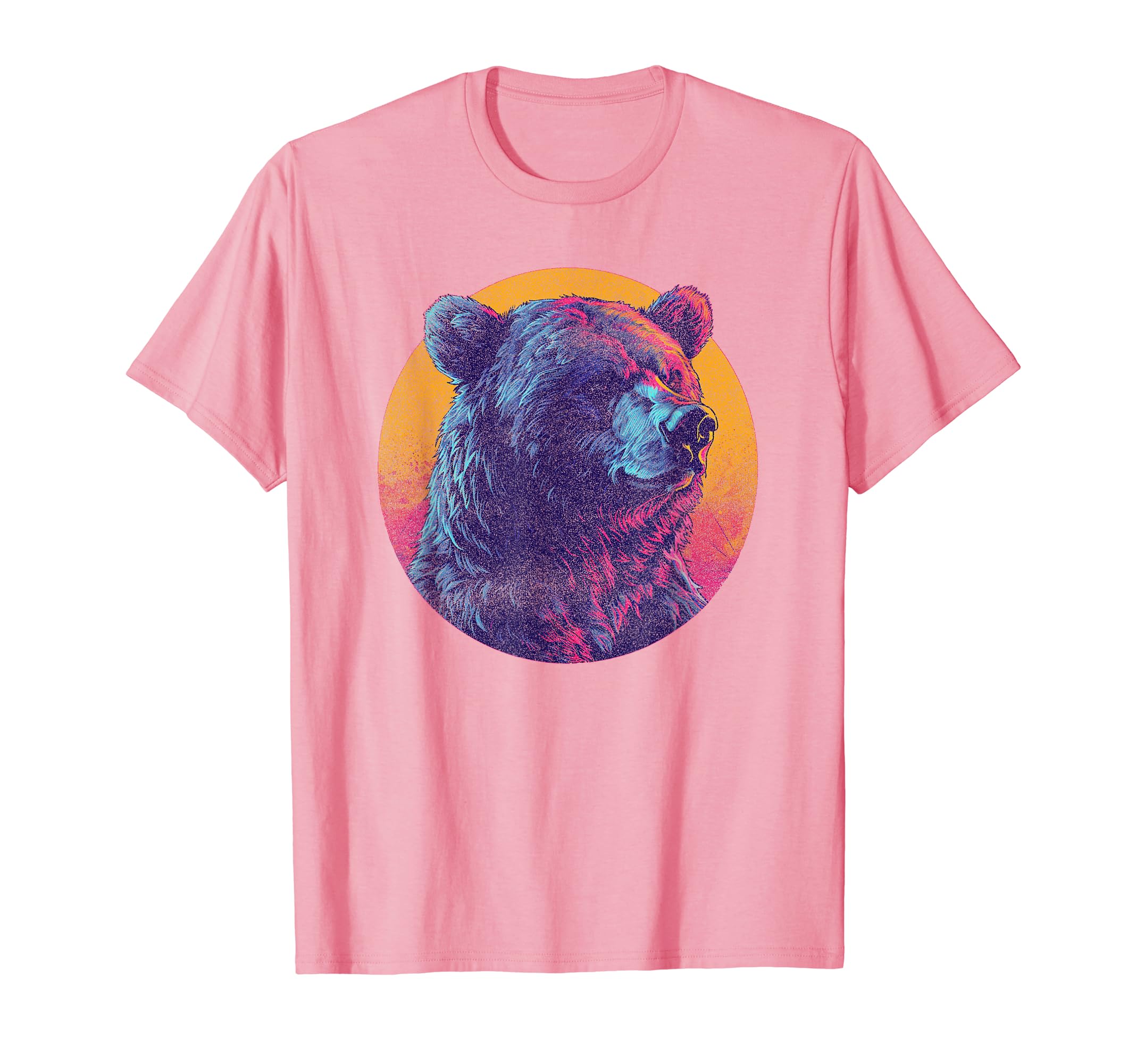 Bear Vaporwave Aesthetic Synthwave 80S T-Shirt - Trendy Graphic Men Women - T-Shirt, Sweatshirt, Hoodie