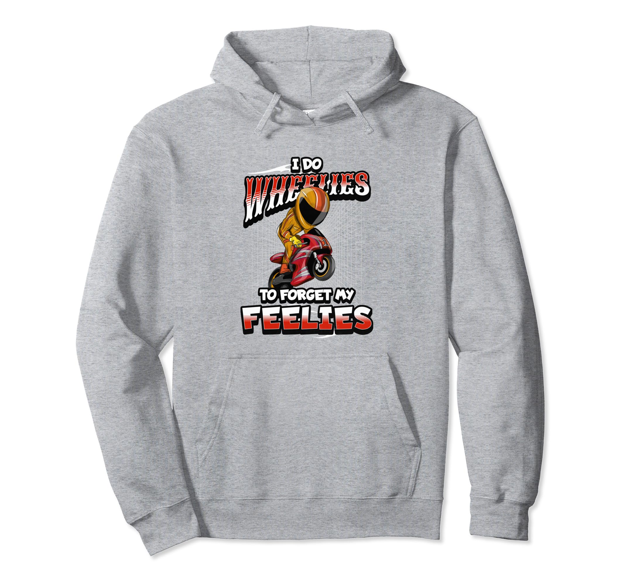 Biker Motorcycle Motorcycle Funny Hoodie - Novelty Apparel Men Women - T-Shirt, Sweatshirt, Hoodie