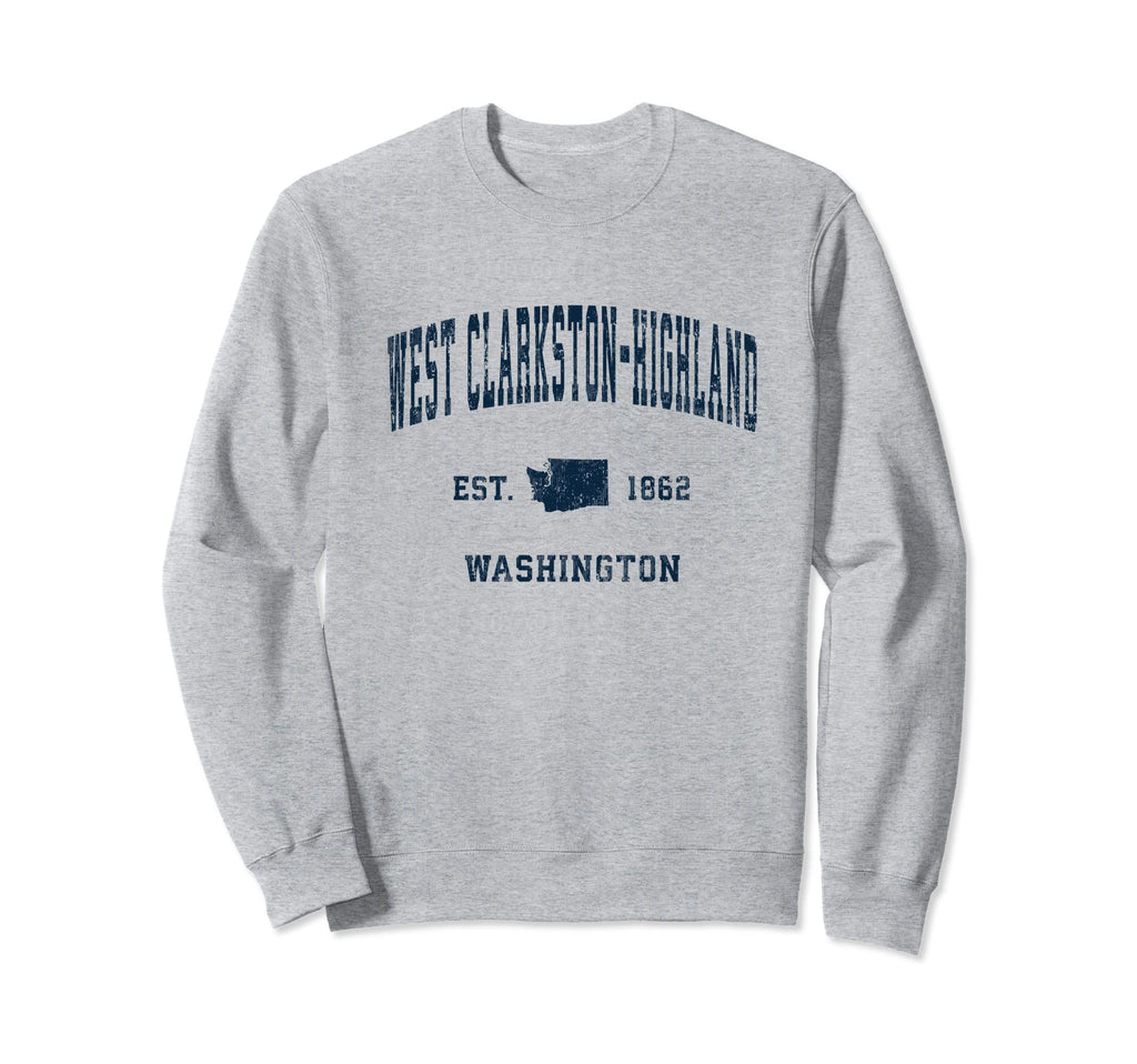 West Clarkston Highland Washington Sweatshirt - Custom Art Print Men Women - T-Shirt, Sweatshirt, Hoodie