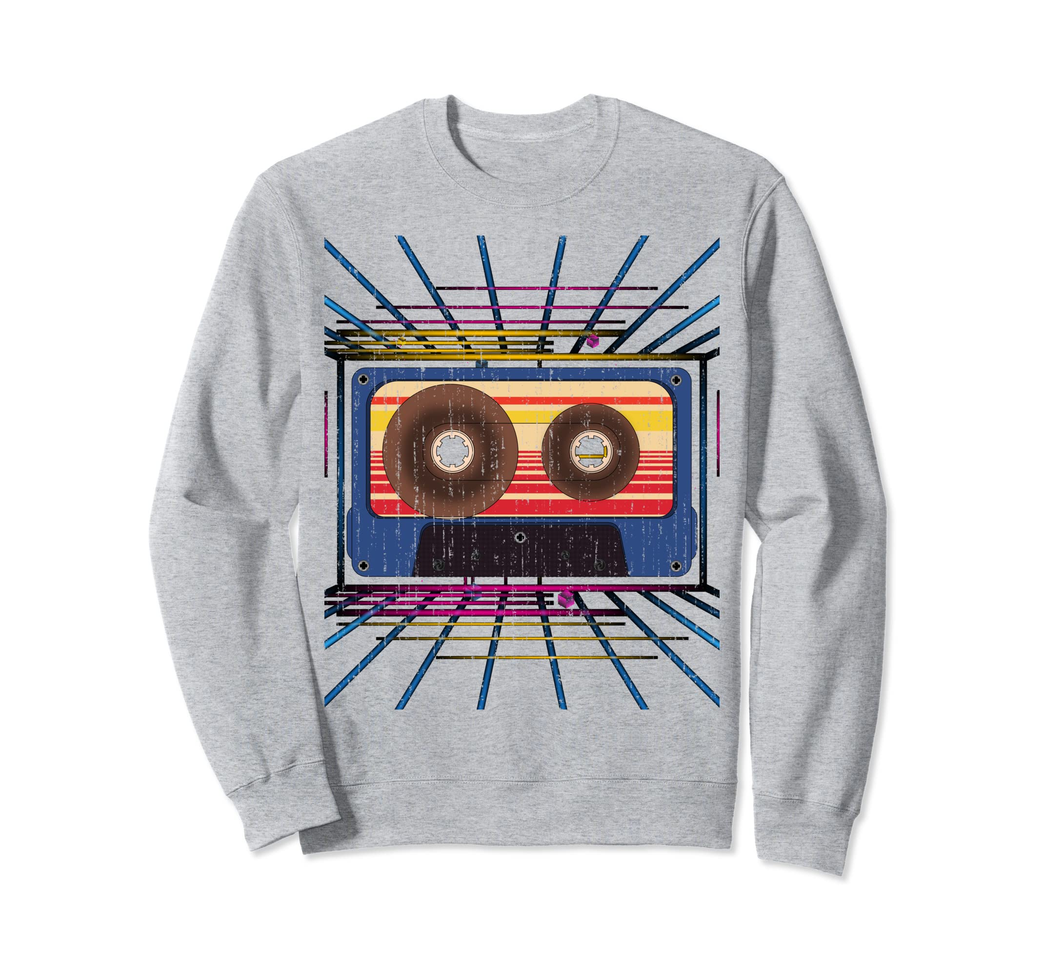 80S Music Lover Cassette Synthwave Sweatshirt - Streetwear Style Unisex - T-Shirt, Sweatshirt, Hoodie