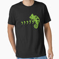 Comma Chameleon Funny 80's Throwback THE ORIGINAL - Adult & Kids T-Shirts, Sweatshirts & Hoodies apparel design preview 1