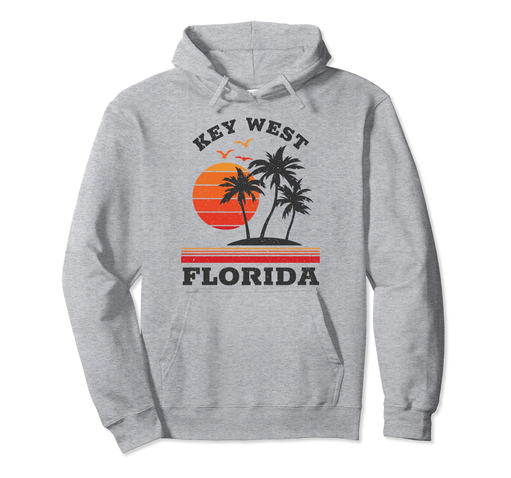 Key West Florida Souvenir Gift Hoodie - Fun Novelty Design for Adults - T-Shirt, Sweatshirt, Hoodie