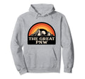 Great Pnw Hiking Sunset Mountains Hoodie - Fun Novelty Design Unisex - T-Shirt, Sweatshirt, Hoodie