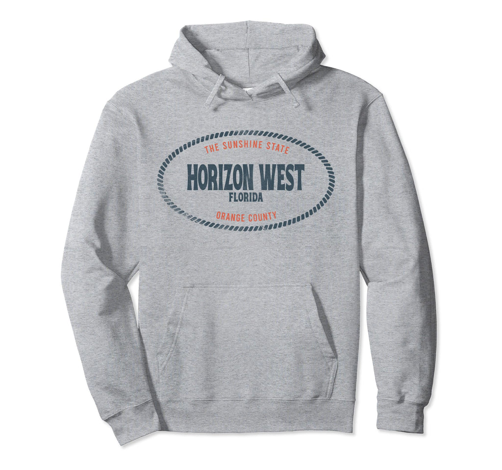 Casual Horizon West Florida Beach Hoodie - Aesthetic Graphic for Adults - T-Shirt, Sweatshirt, Hoodie