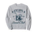 Escape Social Club Island Luxe Sweatshirt - Trendy Graphic Men Women - T-Shirt, Sweatshirt, Hoodie