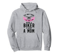 Motorcycle Biker Mom Only Thing I Hoodie - Minimalist Print for Adults - T-Shirt, Sweatshirt, Hoodie