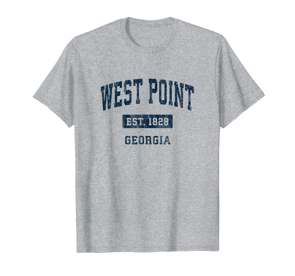 West Point Georgia Ga Sports Established T-Shirt - Trendy Graphic Unisex - T-Shirt, Sweatshirt, Hoodie