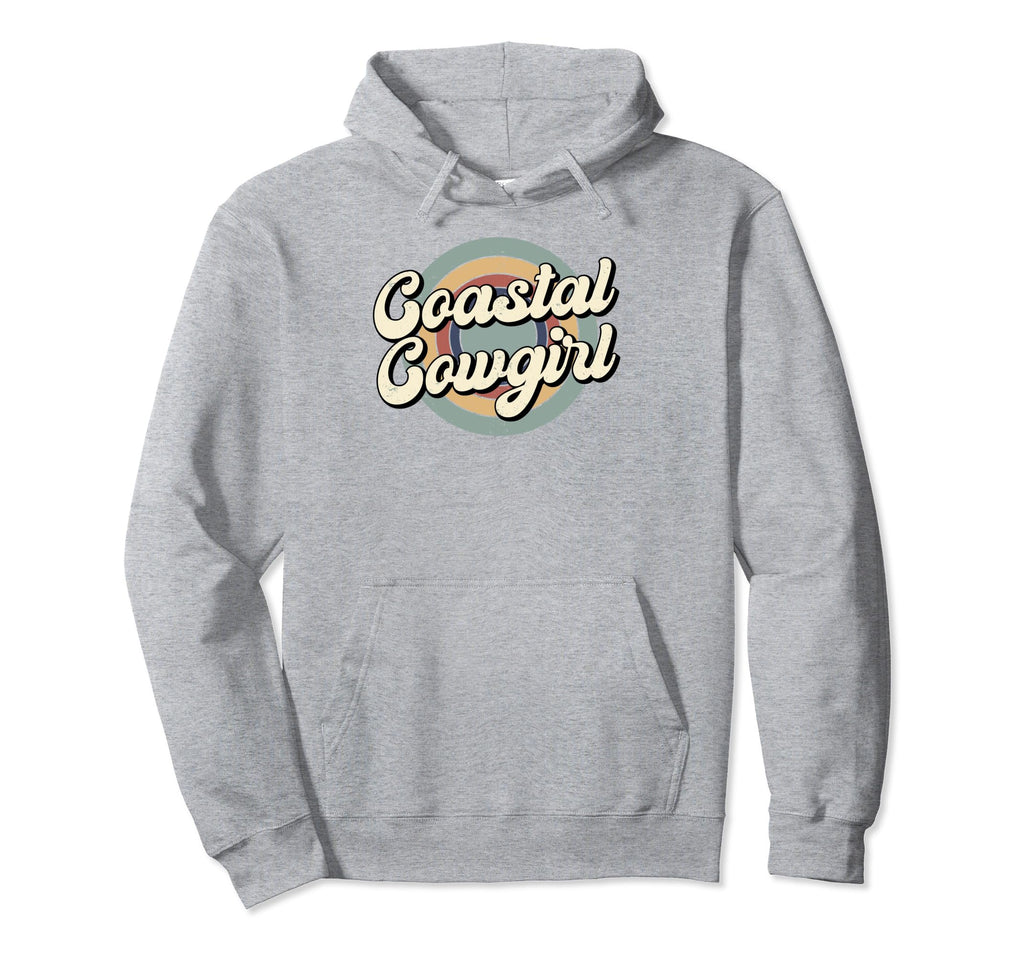 Coastal Cowgirl Country Farm And Hoodie - Fun Novelty Design for Adults - T-Shirt, Sweatshirt, Hoodie
