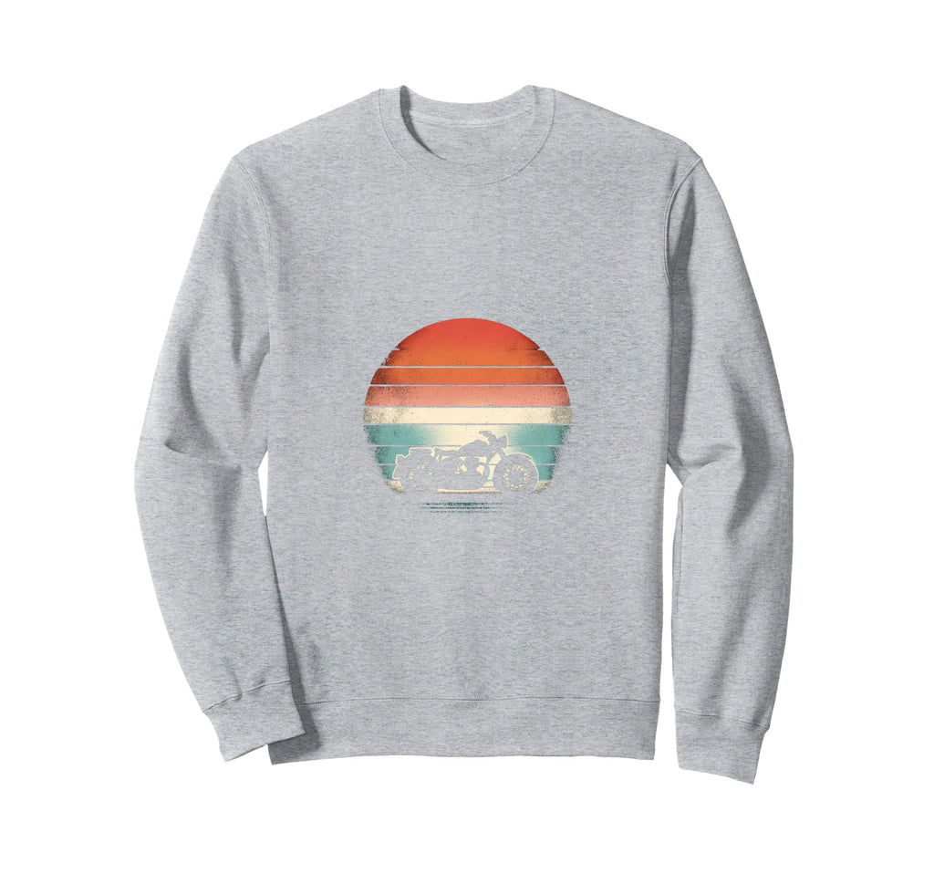 Motorcycle Sunset Hoodie - Unique Graphic Unisex - T-Shirt, Sweatshirt, Hoodie