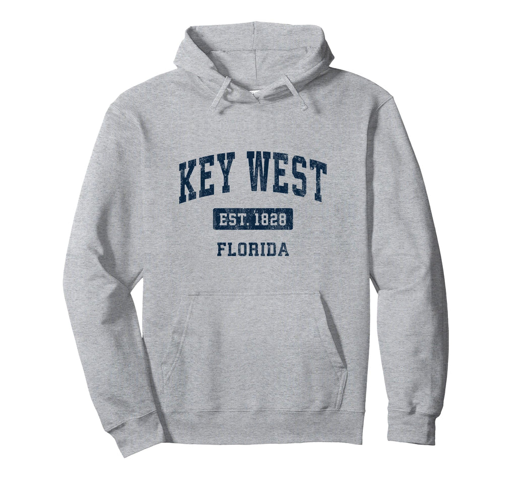 Key West Florida Fl Sports Established Hoodie - Fun Novelty Design Unisex - T-Shirt, Sweatshirt, Hoodie