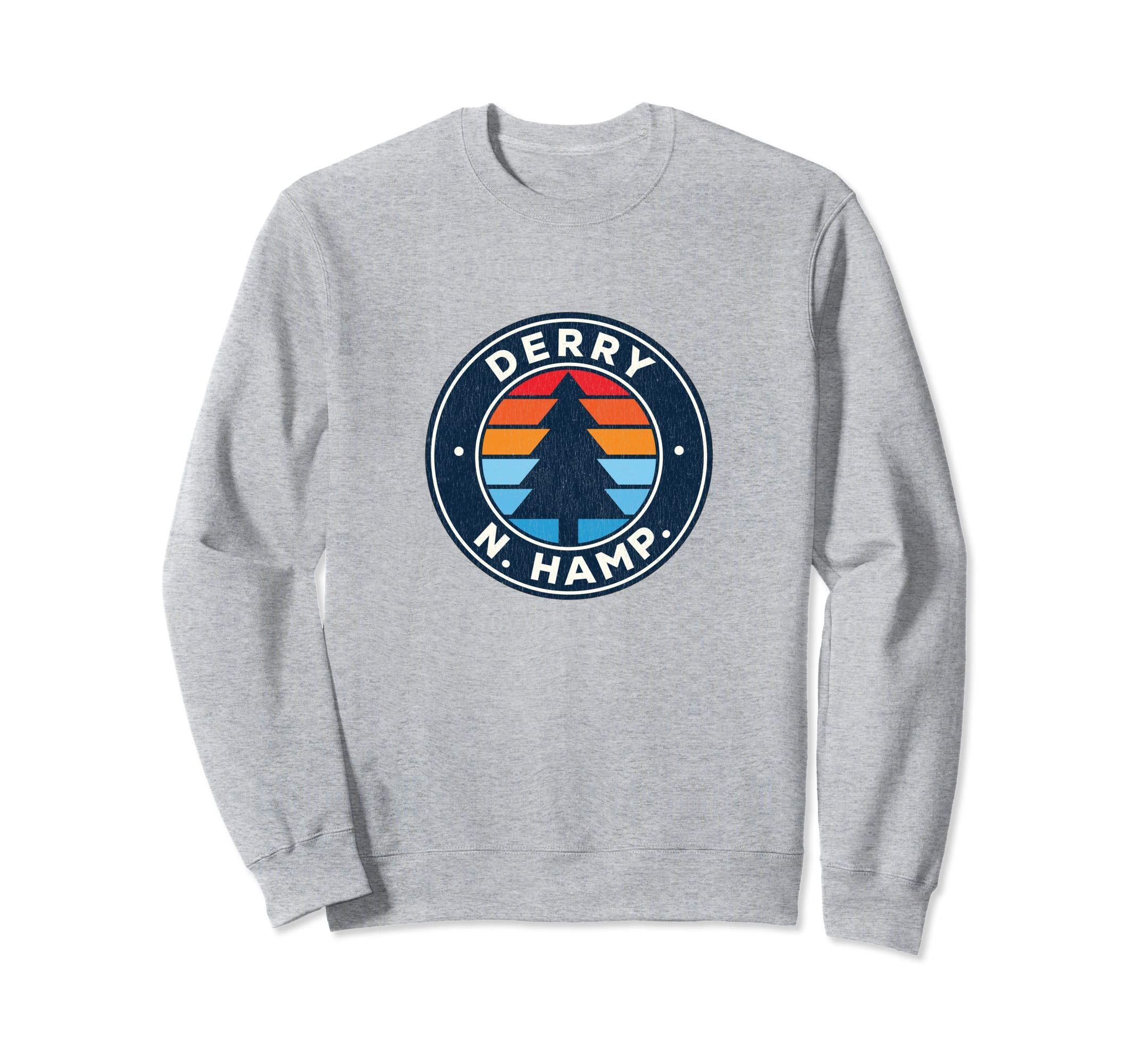 Derry New Hampshire Nh 70S Sweatshirt - Aesthetic Graphic for Adults - T-Shirt, Sweatshirt, Hoodie