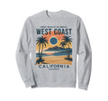 Ocean California Beach West Sweatshirt - Casual Everyday Wear for Adults - T-Shirt, Sweatshirt, Hoodie
