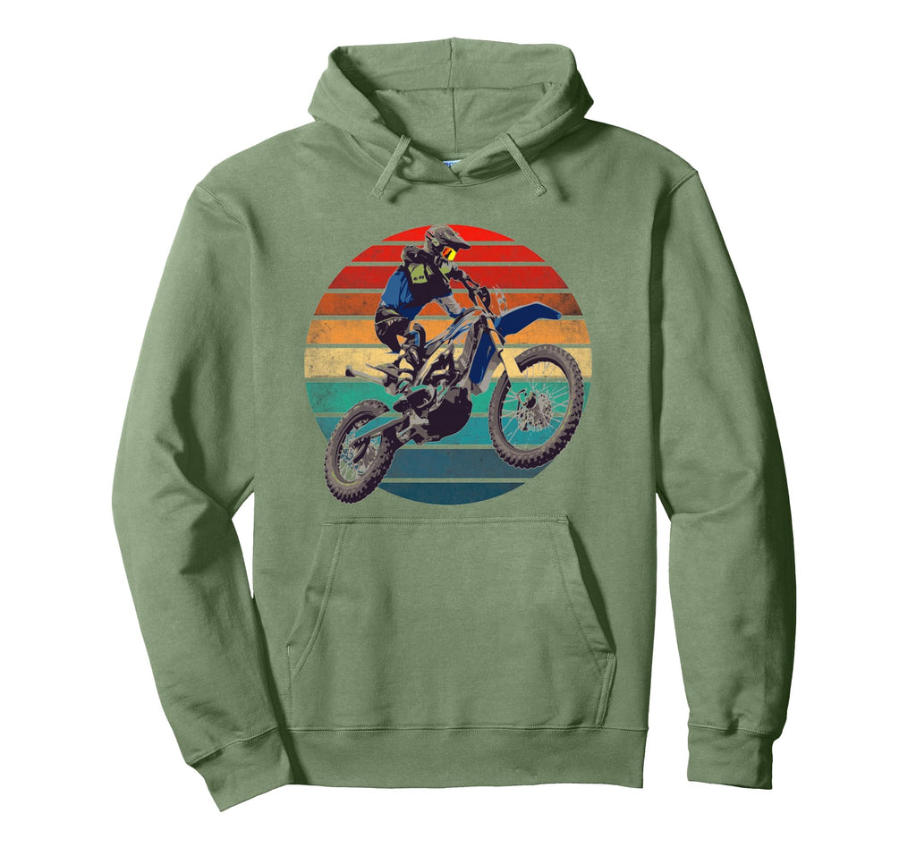 Racing Motorbike Motocross Motorcycle Hoodie - Graphic Print Unisex - T-Shirt, Sweatshirt, Hoodie