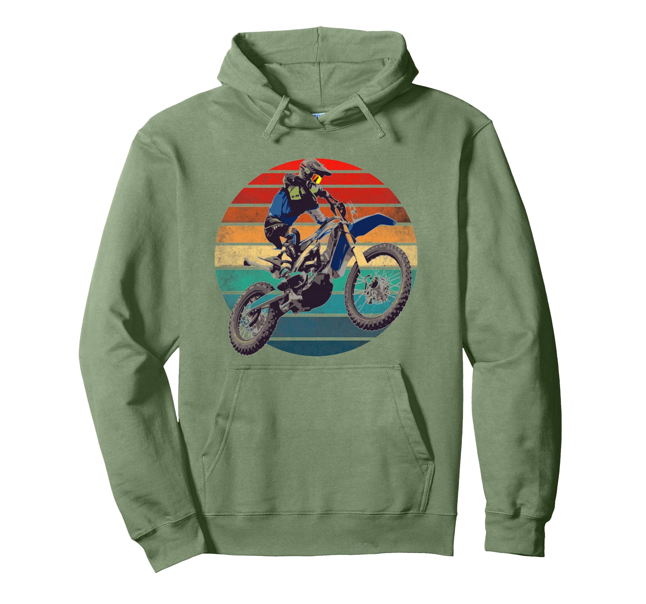 Racing Motorbike Motocross Motorcycle Hoodie - Graphic Print Unisex - T-Shirt, Sweatshirt, Hoodie