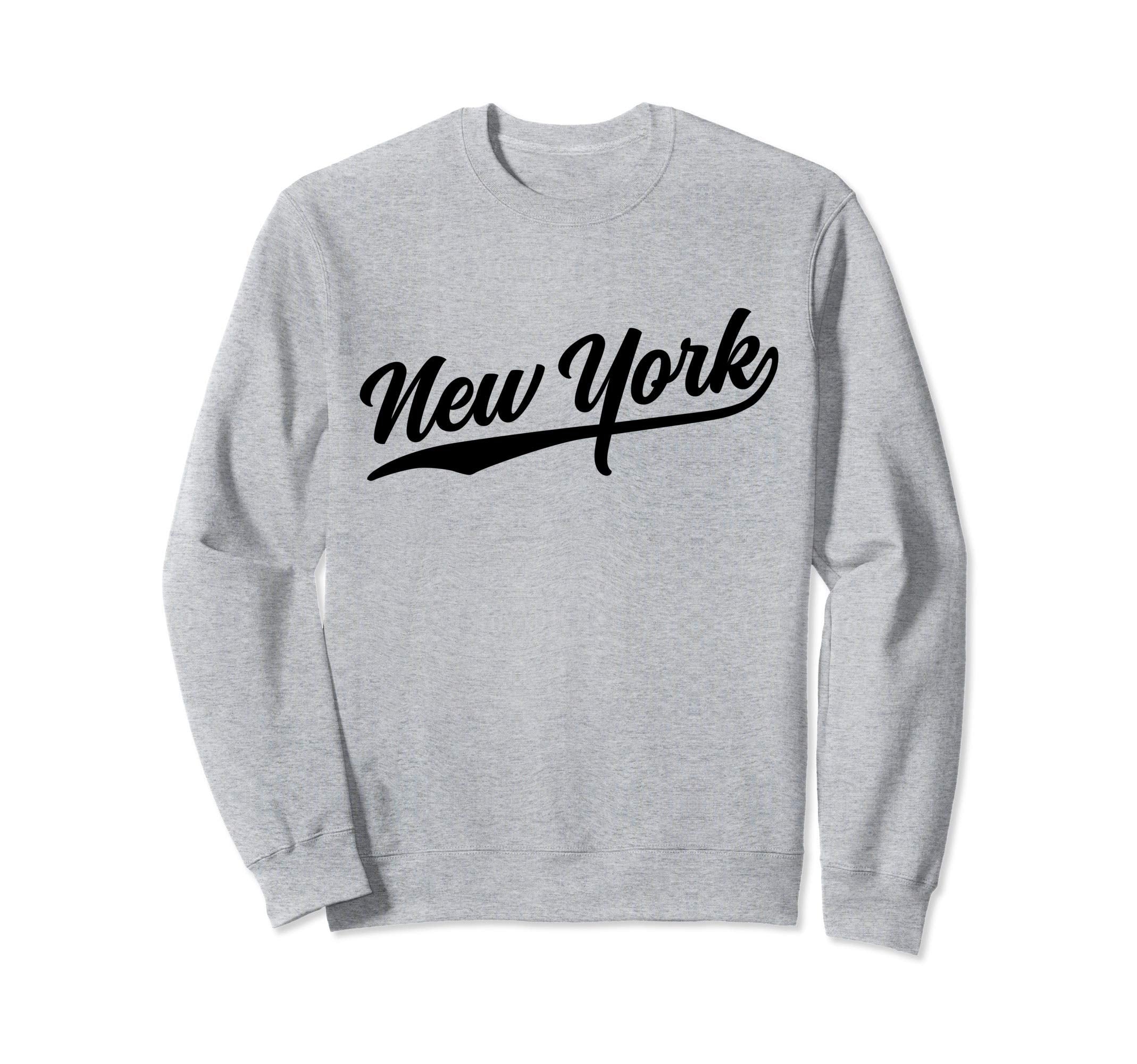 New York Ny 70S Sports Swoosh Sweatshirt - Minimalist Print Men Women - T-Shirt, Sweatshirt, Hoodie