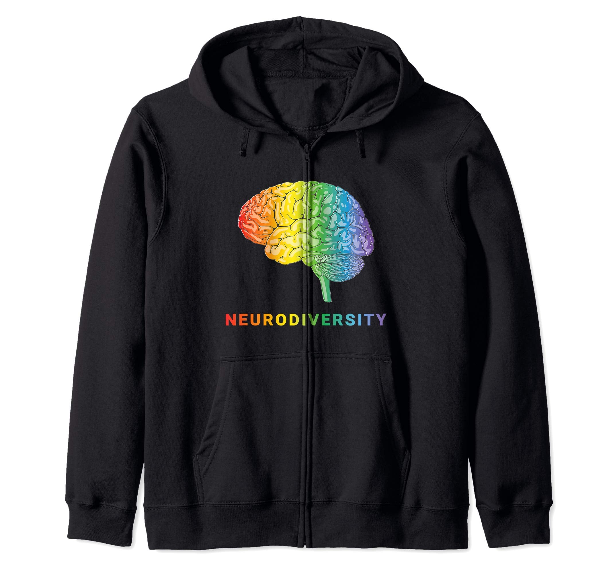Embrace Neurodiversity Adhd Sweatshirt - Casual Everyday Wear Men Women - T-Shirt, Sweatshirt, Hoodie