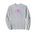 Inhale Positivity Exhale Stress Sweatshirt - Novelty Apparel Unisex - T-Shirt, Sweatshirt, Hoodie