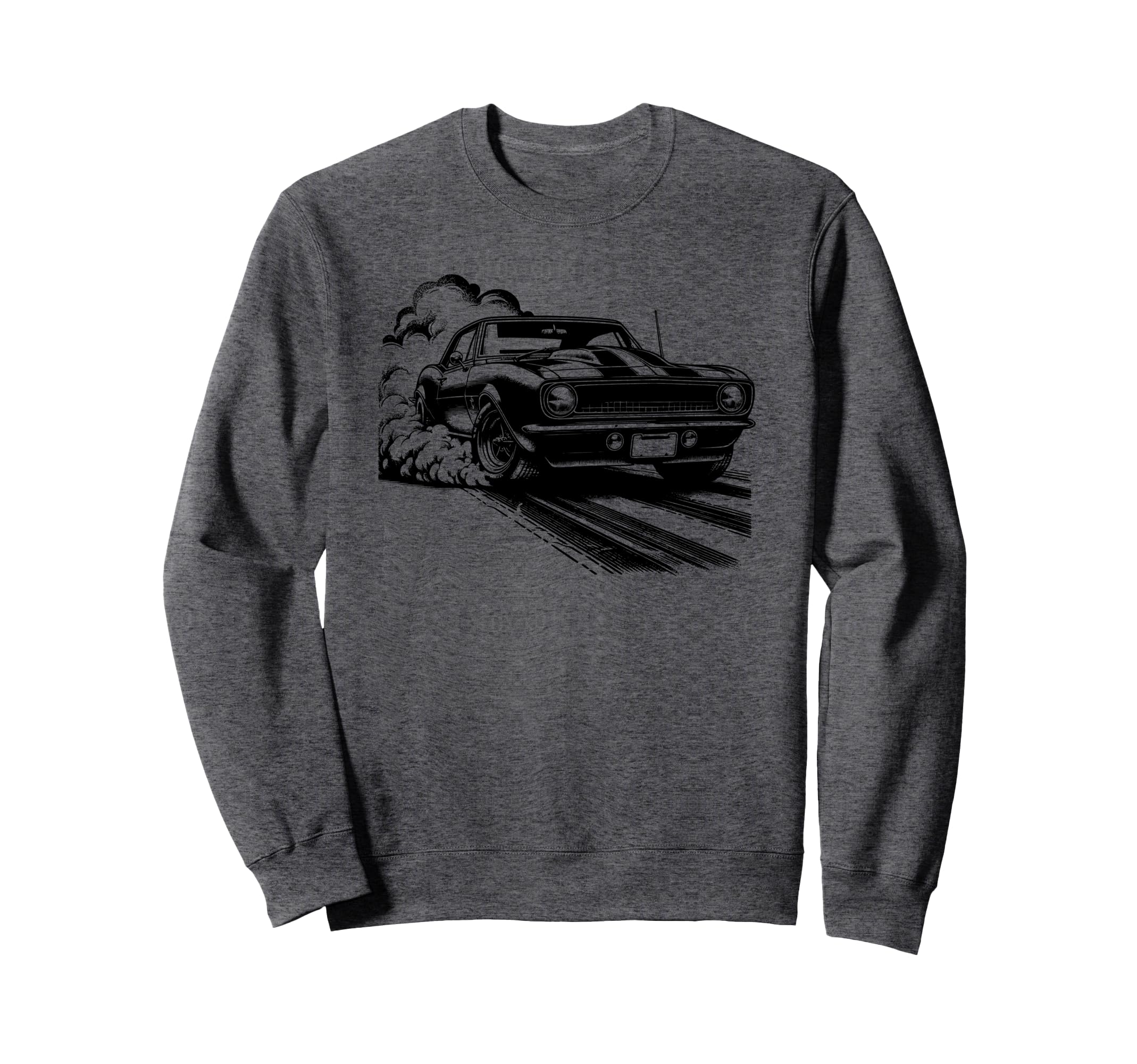 Muscle Car 60S 70S Car Lover Sweatshirt - Streetwear Style Unisex - T-Shirt, Sweatshirt, Hoodie