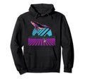 Outer Space Astronomy Whale 90S Art Hoodie - Aesthetic Graphic Unisex - T-Shirt, Sweatshirt, Hoodie