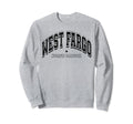 Throwback Athletic West Fargo Sweatshirt - Casual Everyday Wear Men Women - T-Shirt, Sweatshirt, Hoodie