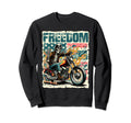 Rocker Outfit Skull Biker Motorcycle Sweatshirt - Graphic Print for Adults - T-Shirt, Sweatshirt, Hoodie