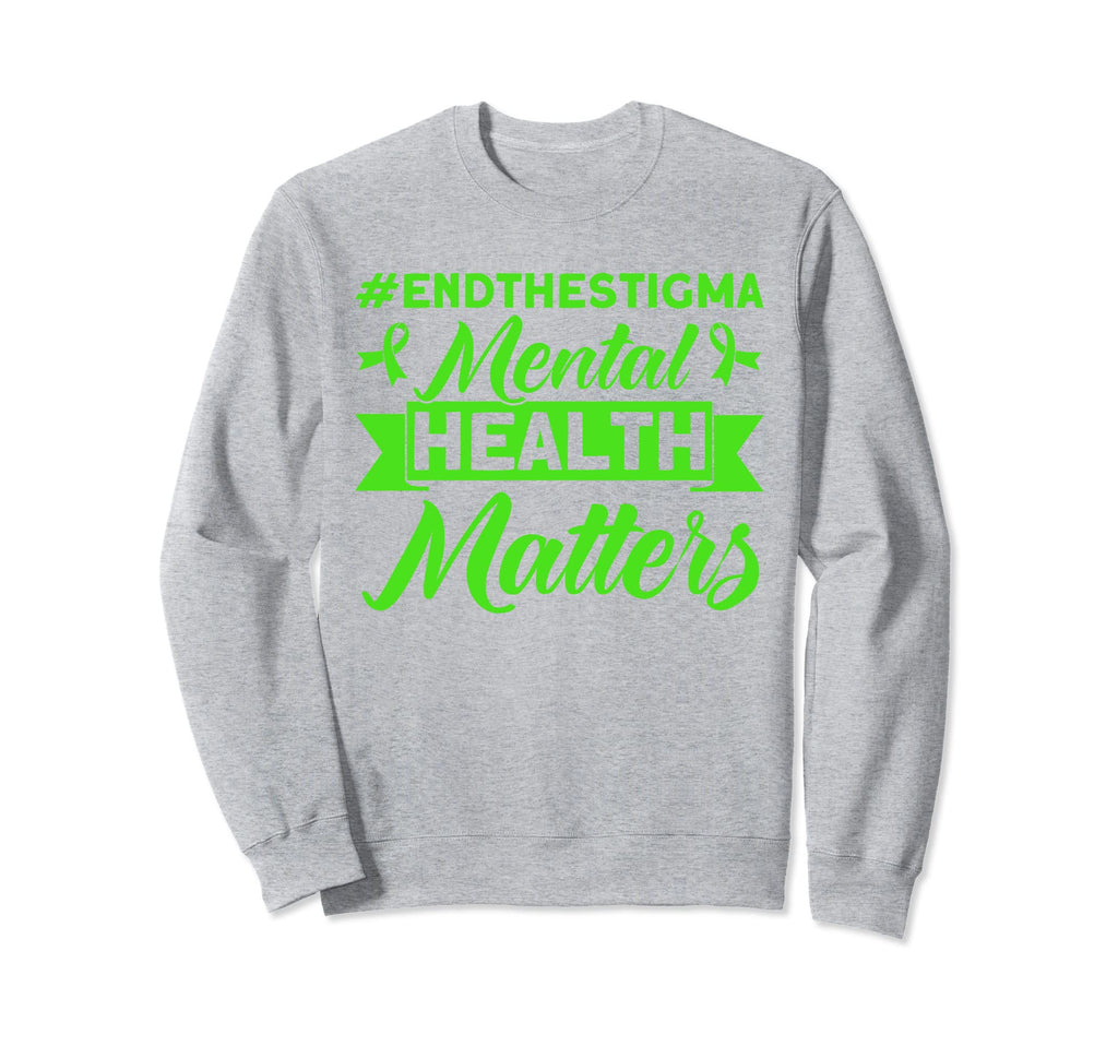 Mental Health Mental Health Sweatshirt - Minimalist Print for Adults - T-Shirt, Sweatshirt, Hoodie