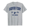 Harpers Ferry West Virginia Wv State T-Shirt - Custom Art Print for Adults - T-Shirt, Sweatshirt, Hoodie