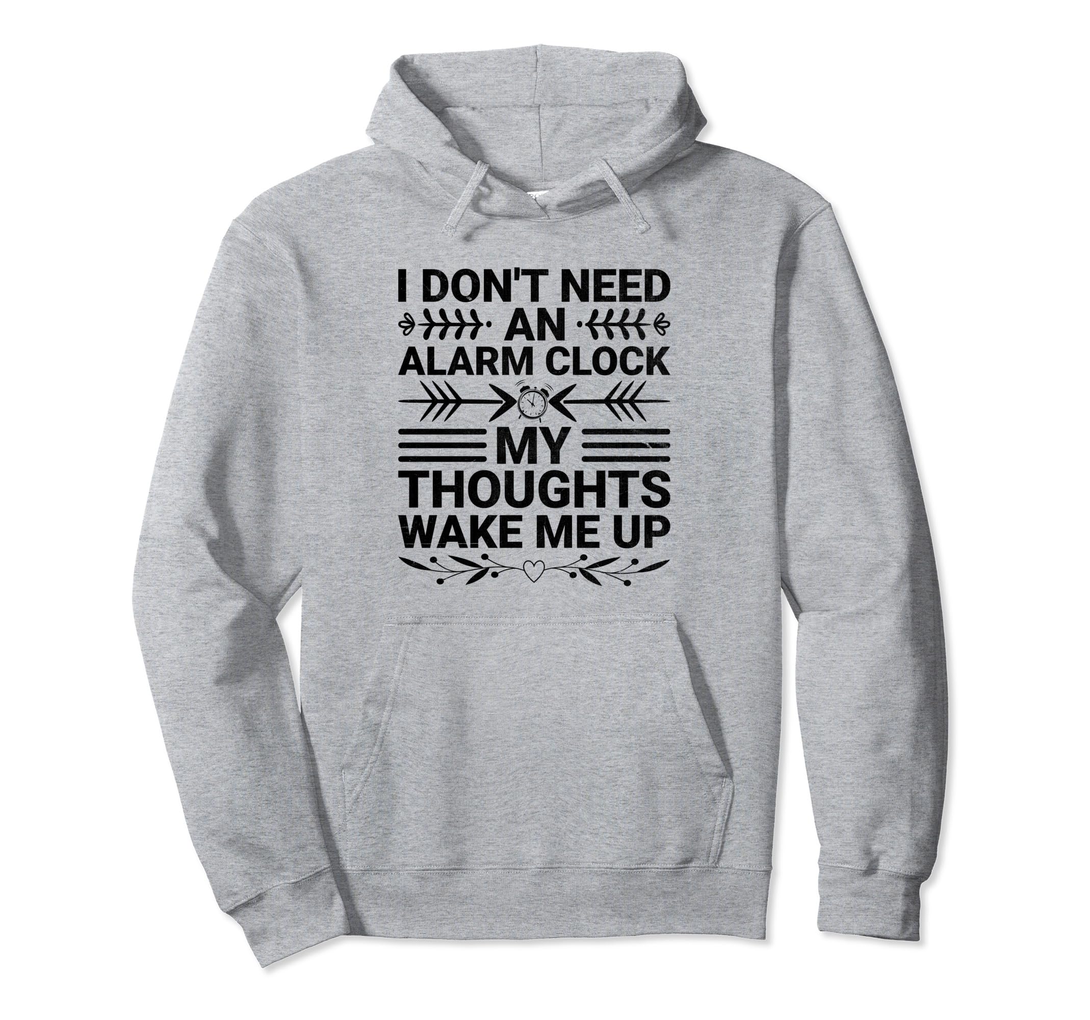 Overthinking Overthinker Funny Hoodie - Minimalist Print for Adults - T-Shirt, Sweatshirt, Hoodie