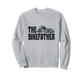 Biker Bikefather Biker Dad Funny Sweatshirt - Graphic Print Unisex - T-Shirt, Sweatshirt, Hoodie