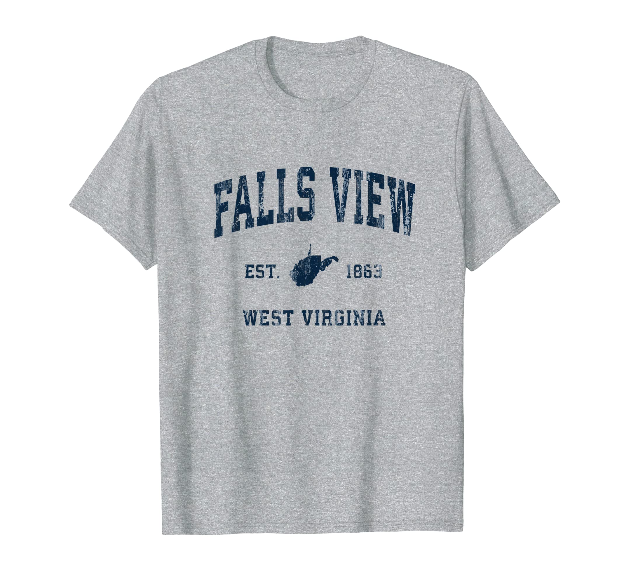 Falls View West Virginia Wv T-Shirt - Casual Everyday Wear Men Women - T-Shirt, Sweatshirt, Hoodie