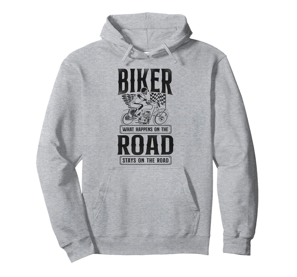 Motorcycle Biker Biker What Happens Hoodie - Aesthetic Graphic for Adults - T-Shirt, Sweatshirt, Hoodie