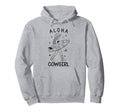 Aloha Cowgirl Surf Western Boots Hoodie - Streetwear Style Men Women - T-Shirt, Sweatshirt, Hoodie