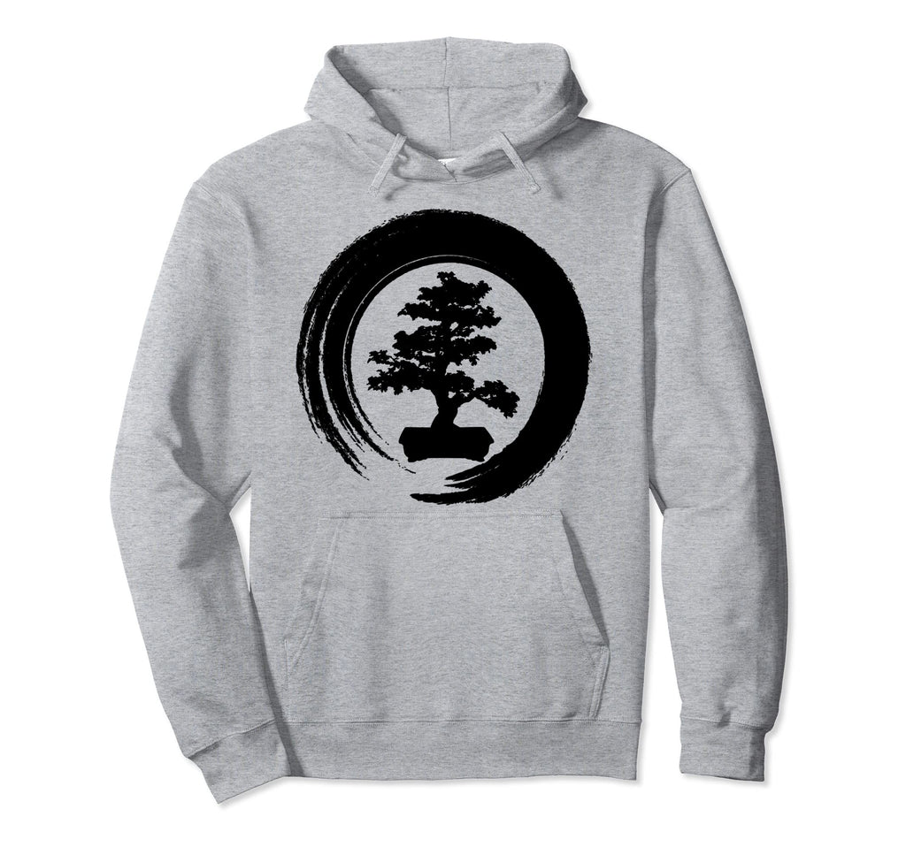 Bonsai Tree Zen Meditation Yoga Hoodie - Casual Everyday Wear Unisex - T-Shirt, Sweatshirt, Hoodie