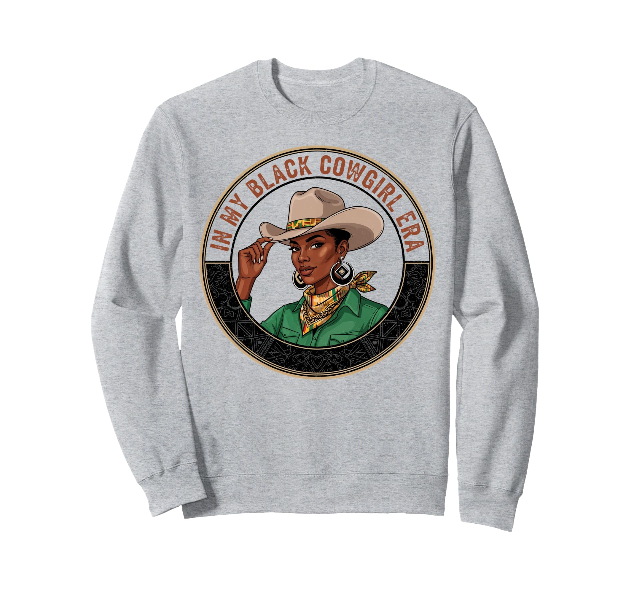 My Black Cowgirl Era African American Sweatshirt - Novelty Apparel Unisex - T-Shirt, Sweatshirt, Hoodie