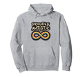 Proudly Autistic Uniquely Me Pride Hoodie - Aesthetic Graphic Men Women - T-Shirt, Sweatshirt, Hoodie