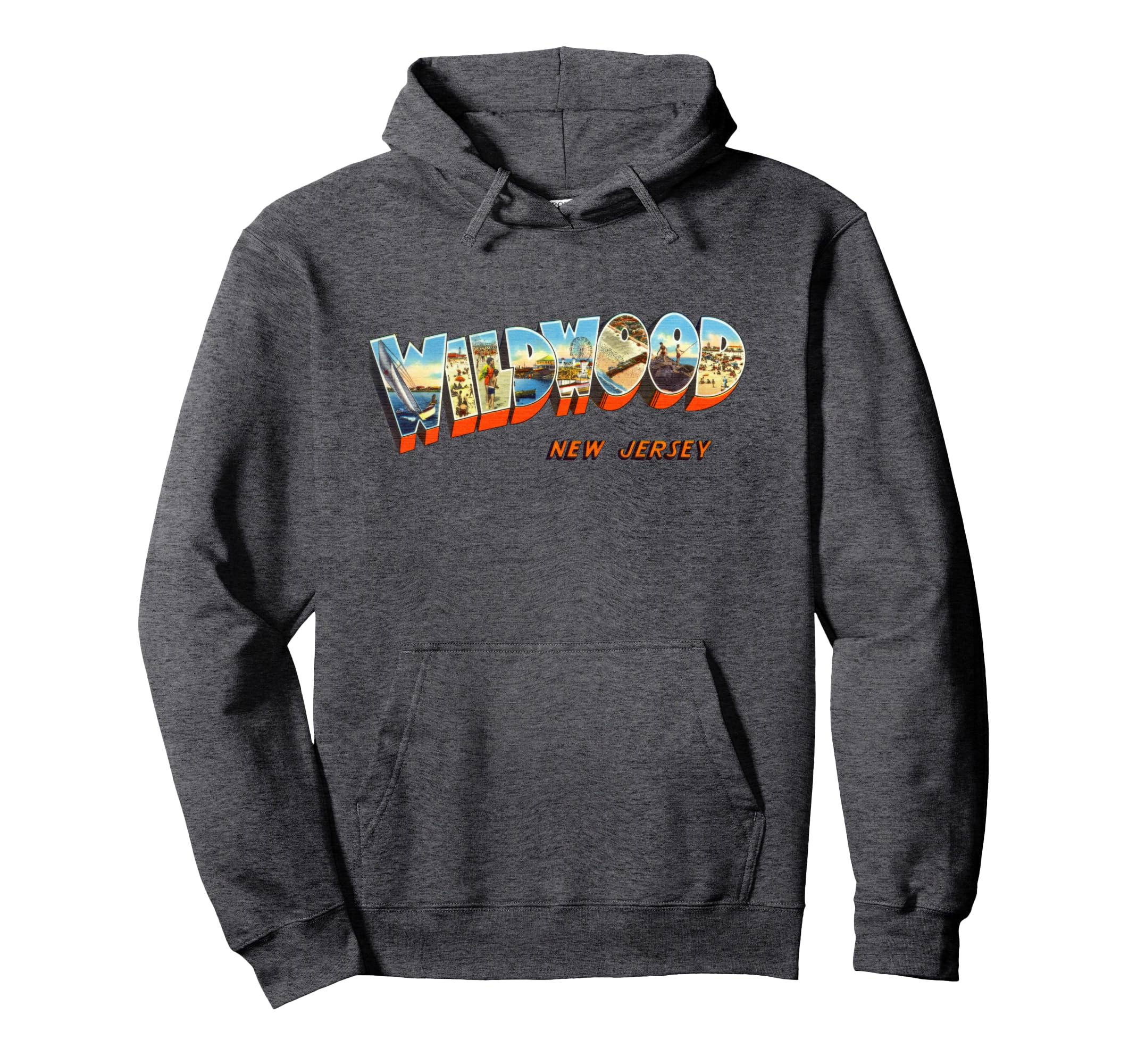 Wildwood New Jersey Nj Hoodie - Streetwear Style Men Women - T-Shirt, Sweatshirt, Hoodie
