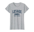 Lesage West Virginia Wv Athletic T-Shirt - Aesthetic Graphic Men Women - T-Shirt, Sweatshirt, Hoodie