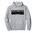 Sanchez Surname Sunset Hoodie - Unique Graphic for Adults - T-Shirt, Sweatshirt, Hoodie