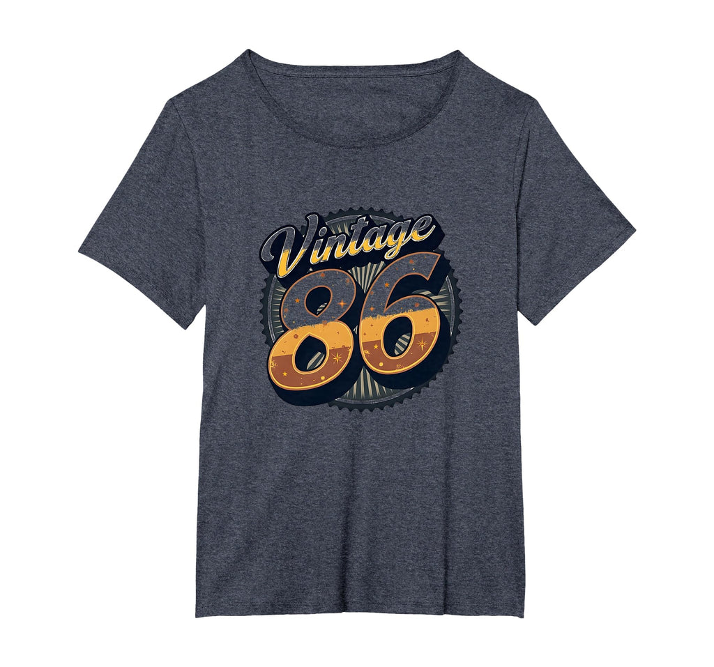 86 Birthday Gift Art Womens Plus T-Shirt - Graphic Print for Adults - T-Shirt, Sweatshirt, Hoodie